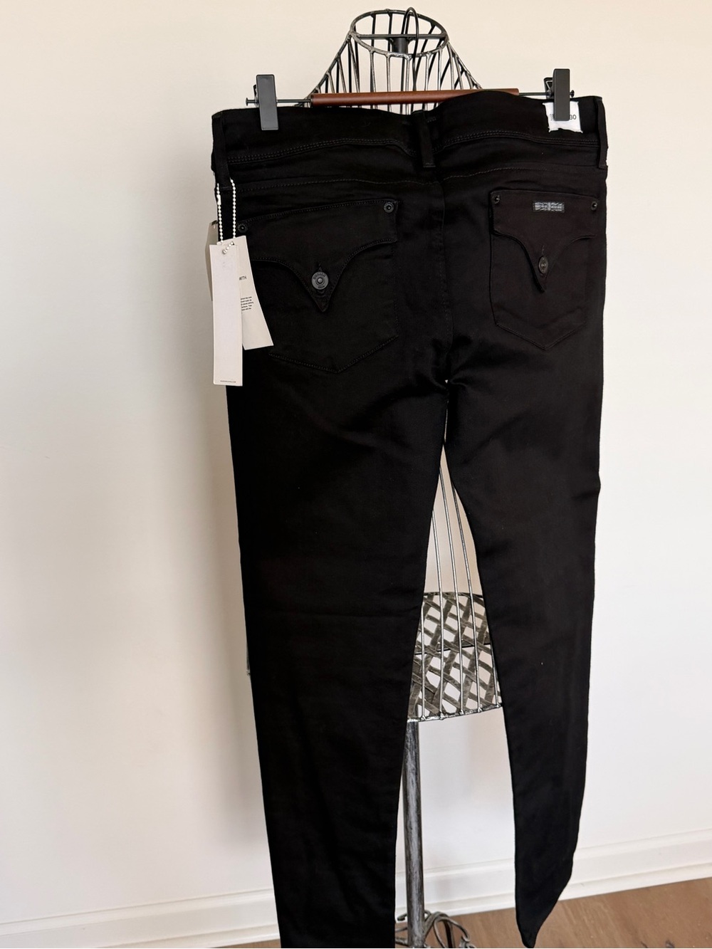 Original Hudson Black Skinny Jeans